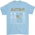 Autism A Different Ability Autistic ASD Mens T-Shirt Cotton Gildan Light Blue