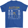 Autism A Different Ability Autistic ASD Mens T-Shirt Cotton Gildan Royal Blue