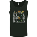 Autism A Different Ability Autistic ASD Mens Vest Tank Top Black