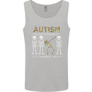 Autism A Different Ability Autistic ASD Mens Vest Tank Top Sports Grey