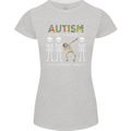 Autism A Different Ability Autistic ASD Womens Petite Cut T-Shirt Sports Grey