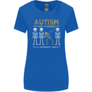Autism A Different Ability Autistic ASD Womens Wider Cut T-Shirt Royal Blue