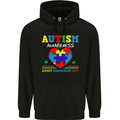 Autism Awareness Autistic Love Accept ASD Childrens Kids Hoodie Black