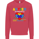 Autism Awareness Autistic Love Accept ASD Kids Sweatshirt Jumper Heliconia