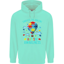 Autism Awareness Embrace Amazing Autistic Childrens Kids Hoodie Peppermint