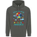 Autism Awareness Embrace Amazing Autistic Childrens Kids Hoodie Storm Grey