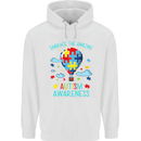 Autism Awareness Embrace Amazing Autistic Childrens Kids Hoodie White
