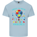 Autism Awareness Embrace Amazing Autistic Kids T-Shirt Childrens Light Blue