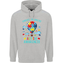 Autism Awareness Embrace Amazing Autistic Mens 80% Cotton Hoodie Sports Grey