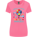 Autism Awareness Embrace Amazing Autistic Womens Wider Cut T-Shirt Azalea