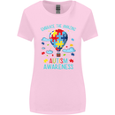 Autism Awareness Embrace Amazing Autistic Womens Wider Cut T-Shirt Light Pink