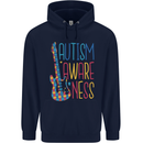 Autism Awareness Guitar Guitarist Childrens Kids Hoodie Navy Blue