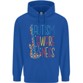 Autism Awareness Guitar Guitarist Childrens Kids Hoodie Royal Blue