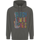 Autism Awareness Guitar Guitarist Childrens Kids Hoodie Storm Grey