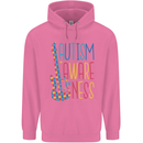 Autism Awareness Guitar Guitarist Mens 80% Cotton Hoodie Azelea