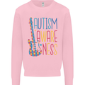 Autism Awareness Guitar Guitarist Mens Sweatshirt Jumper Light Pink