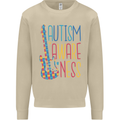 Autism Awareness Guitar Guitarist Mens Sweatshirt Jumper Sand