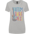Autism Awareness Guitar Guitarist Womens Wider Cut T-Shirt Sports Grey
