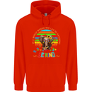 Autism Be Kind Elephant Autistic Childrens Kids Hoodie Bright Red