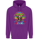 Autism Be Kind Elephant Autistic Childrens Kids Hoodie Purple
