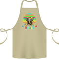 Autism Be Kind Elephant Autistic Cotton Apron 100% Organic Khaki