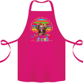 Autism Be Kind Elephant Autistic Cotton Apron 100% Organic Pink
