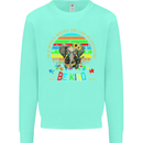 Autism Be Kind Elephant Autistic Kids Sweatshirt Jumper Peppermint