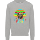 Autism Be Kind Elephant Autistic Kids Sweatshirt Jumper Sports Grey