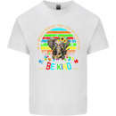 Autism Be Kind Elephant Autistic Mens Cotton T-Shirt Tee Top White