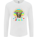 Autism Be Kind Elephant Autistic Mens Long Sleeve T-Shirt White