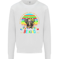 Autism Be Kind Elephant Autistic Mens Sweatshirt Jumper White