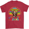 Autism Be Kind Elephant Autistic Mens T-Shirt Cotton Gildan Red