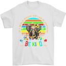 Autism Be Kind Elephant Autistic Mens T-Shirt Cotton Gildan White