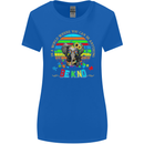 Autism Be Kind Elephant Autistic Womens Wider Cut T-Shirt Royal Blue