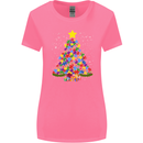 Autism Christmas Tree Autistic Awareness Womens Wider Cut T-Shirt Azalea
