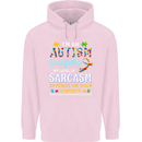 Autism Grandfathers Day Autistic ASD Mens 80% Cotton Hoodie Light Pink