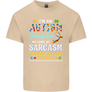 Autism Grandfathers Day Autistic ASD Mens Cotton T-Shirt Tee Top Sand