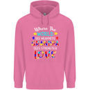 Autism Grandpa Sees Love Strength Autistic Mens 80% Cotton Hoodie Azelea
