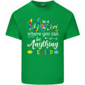 Autism In a World Be Kind Autistic ASD Mens Cotton T-Shirt Tee Top Irish Green