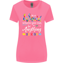 Autism In a World Be Kind Autistic ASD Womens Wider Cut T-Shirt Azalea