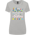 Autism In a World Be Kind Autistic ASD Womens Wider Cut T-Shirt Sports Grey