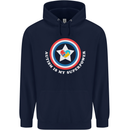 Autism Is My Superpower Autistic Childrens Kids Hoodie Navy Blue