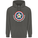 Autism Is My Superpower Autistic Childrens Kids Hoodie Storm Grey