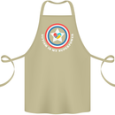 Autism Is My Superpower Autistic Cotton Apron 100% Organic Khaki
