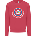 Autism Is My Superpower Autistic Kids Sweatshirt Jumper Heliconia