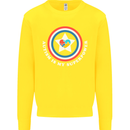 Autism Is My Superpower Autistic Kids Sweatshirt Jumper Yellow