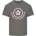 Autism Is My Superpower Autistic Kids T-Shirt Childrens Charcoal