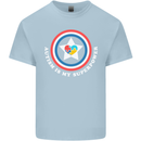 Autism Is My Superpower Autistic Kids T-Shirt Childrens Light Blue