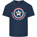 Autism Is My Superpower Autistic Kids T-Shirt Childrens Navy Blue