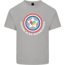 Autism Is My Superpower Autistic Kids T-Shirt Childrens Sports Grey